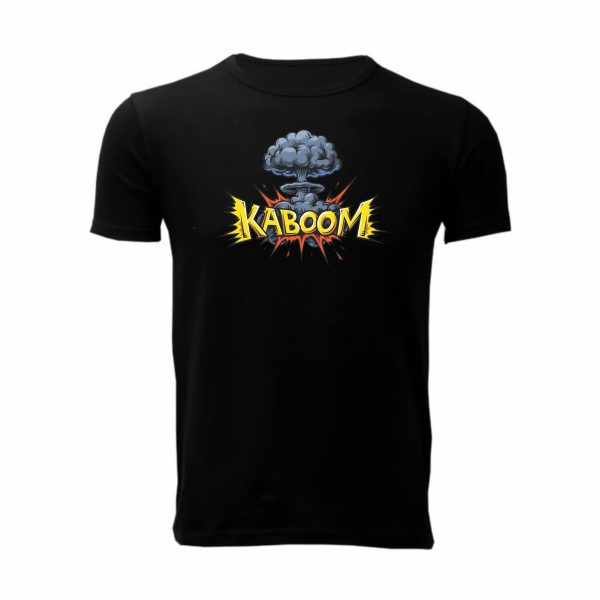 Kaboom black short sleeve