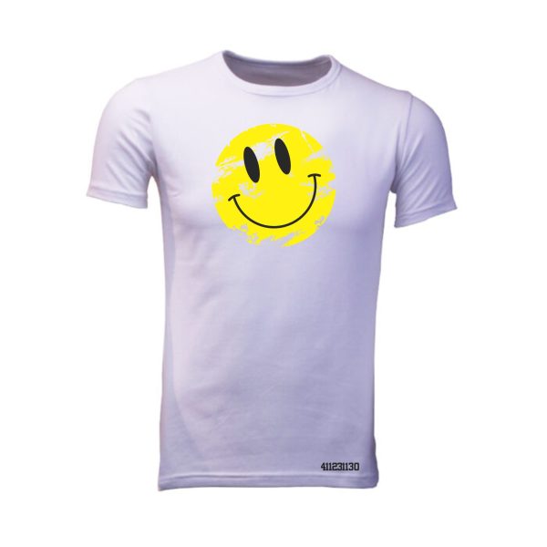 smiley whie short sleeve